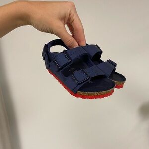 toddler Birkenstocks, size c6 or 24- like new condition!